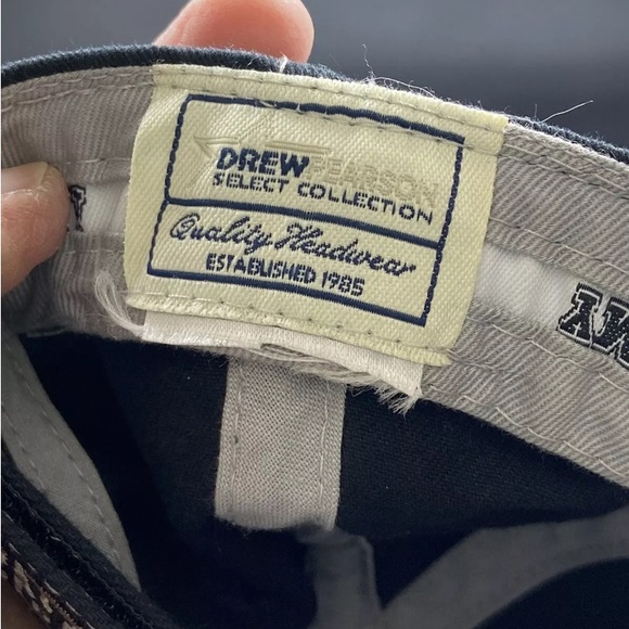 US Army Baseball Cap Distressed Brim Embroidered Donkey Mascot Drew Pearson 🫏 - Picture 9 of 10